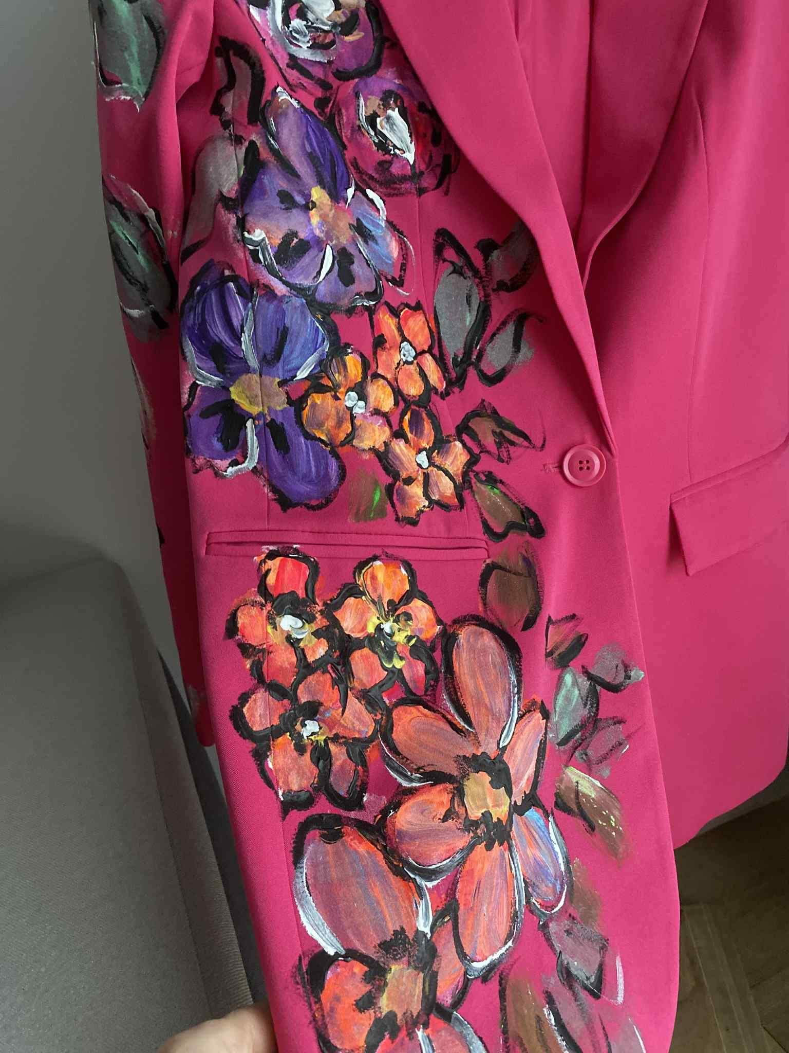 Fuksjowa marynarka oversize 1