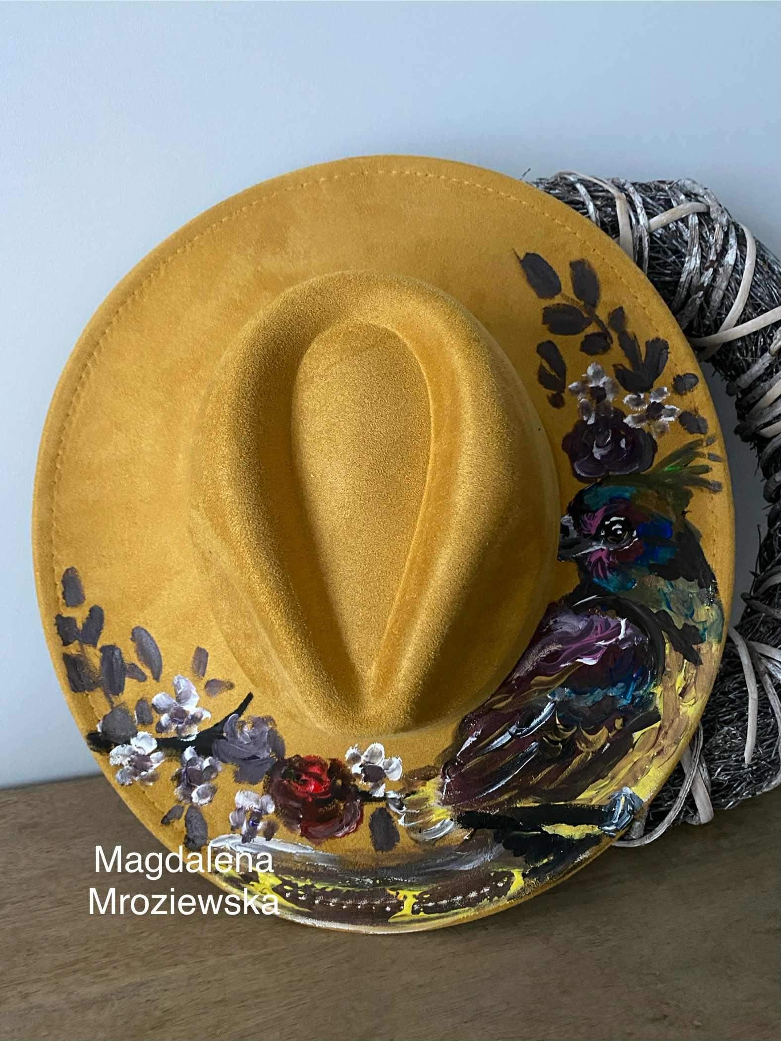 Kapelusz "Rajski ptak"