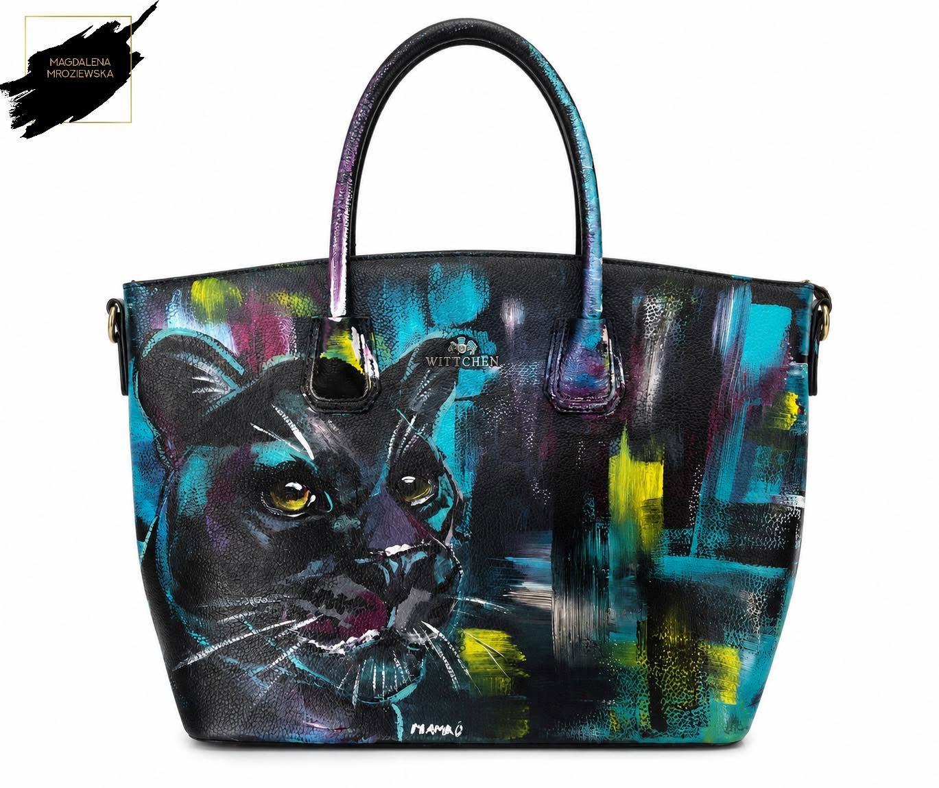 Torebka Shopper Black Panther skóra 0