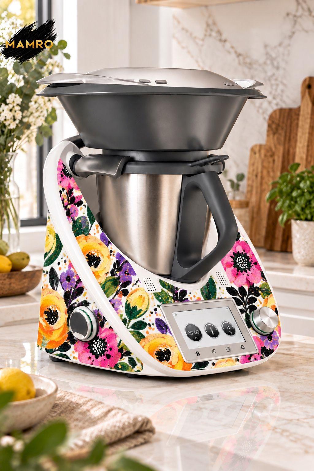 MAMRO BODY for THERMOMIX ABSTRACT FLOWERS dla TM5 0
