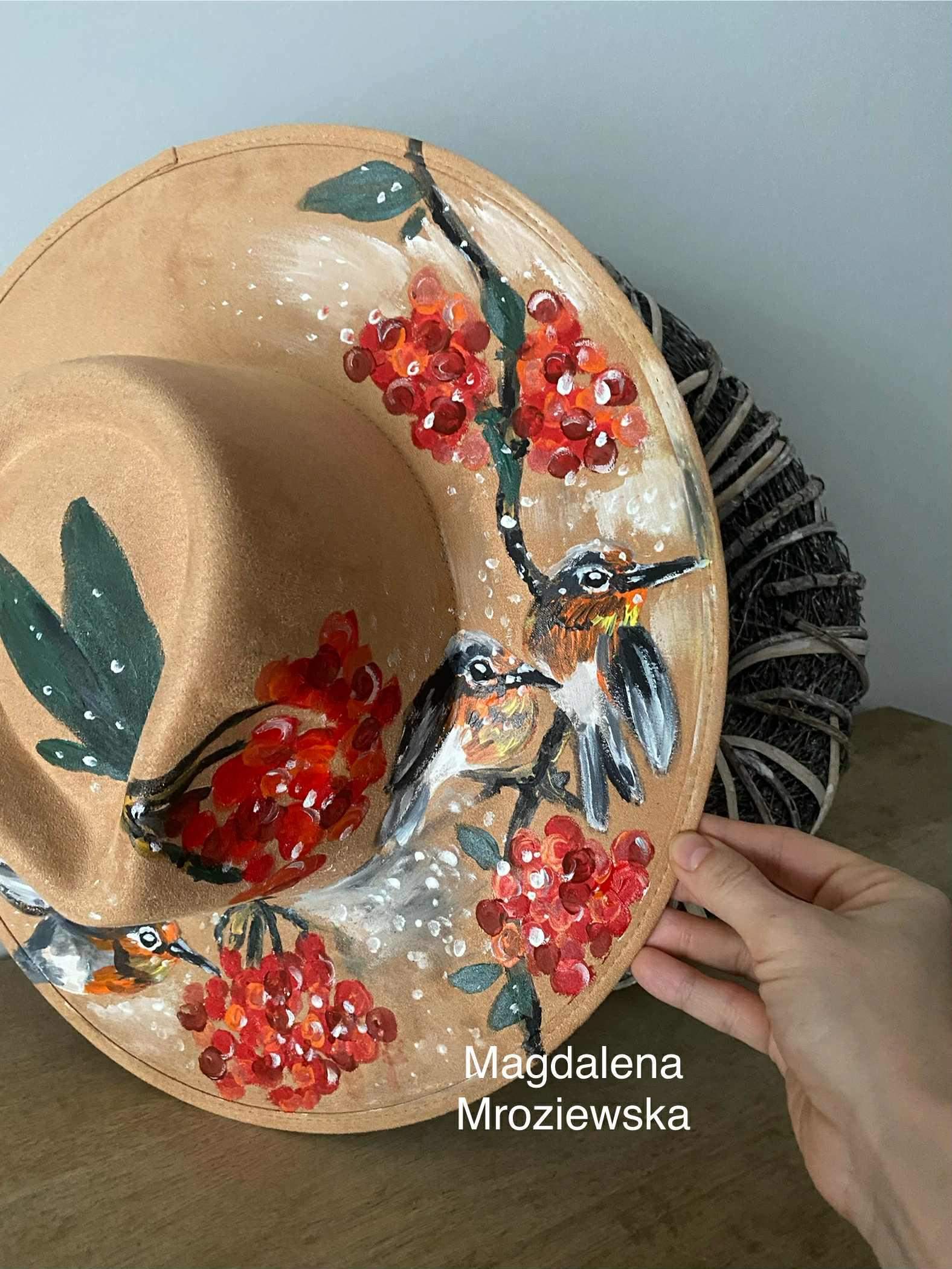 Kapelusz "Zimową porą" 1