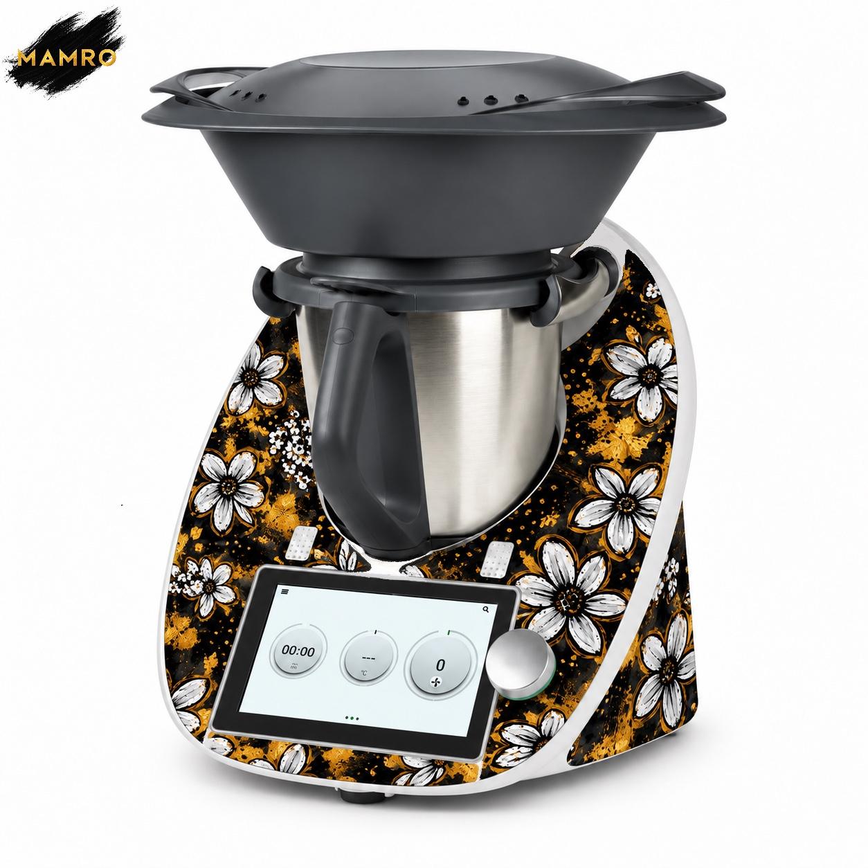 MAMRO BODY for THERMOMIX BLACK ABSTRACT dla TM6 0