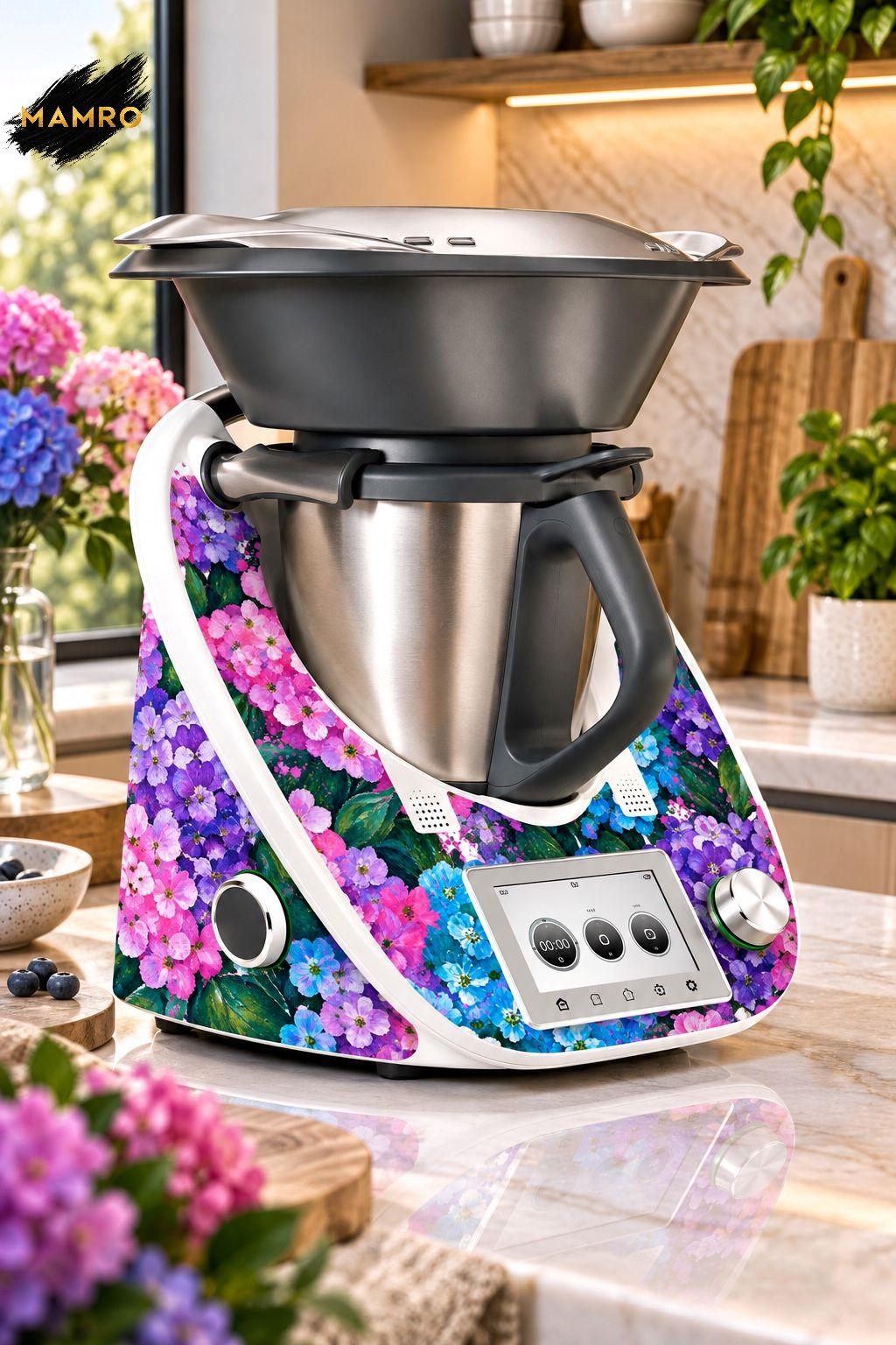 MAMRO BODY for THERMOMIX HYDRANGEA hortensja dla TM5 0