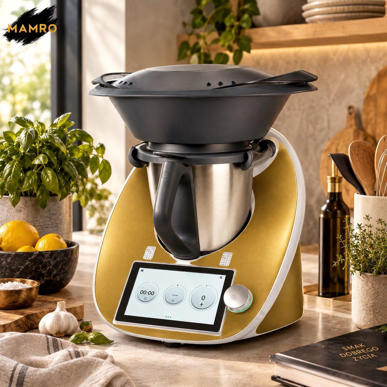 MAMRO BODY for THERMOMIX GOLD delikatny połysk dla TM6 0