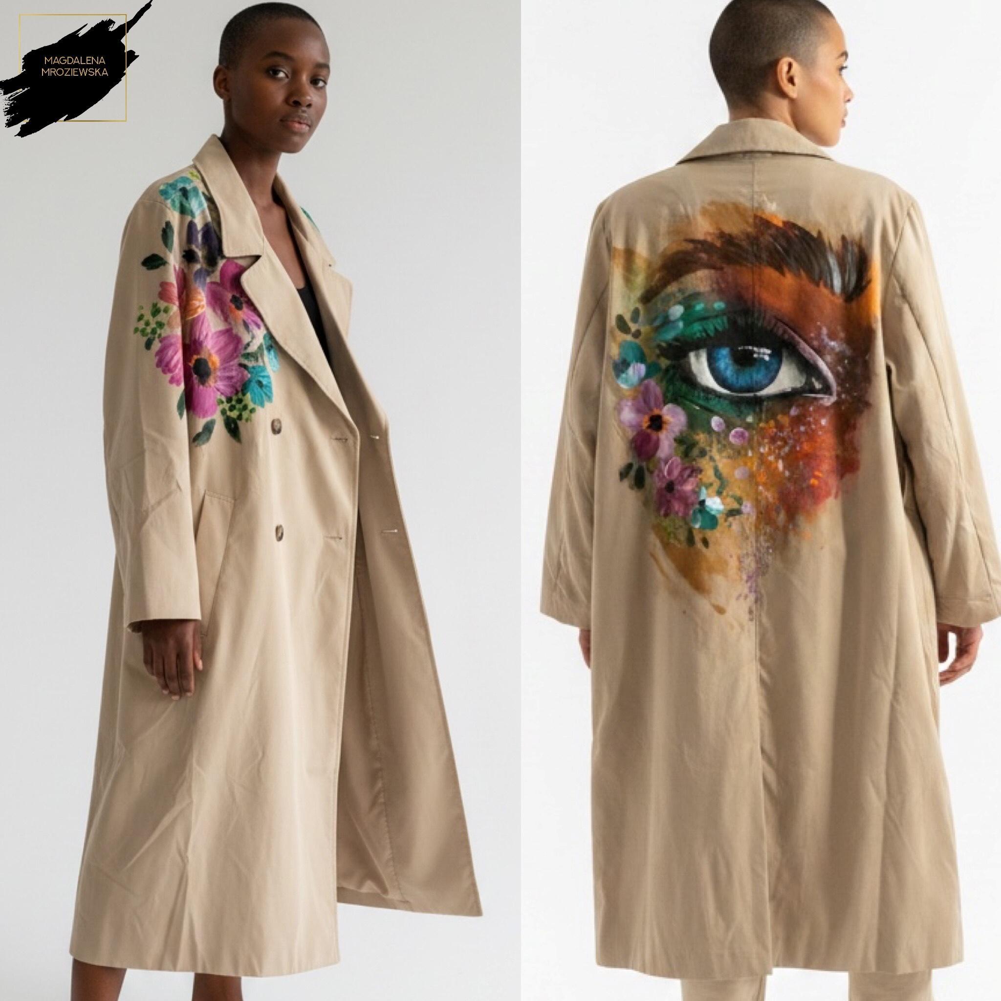 Płaszcz "Rainbow eye" r.XL 0