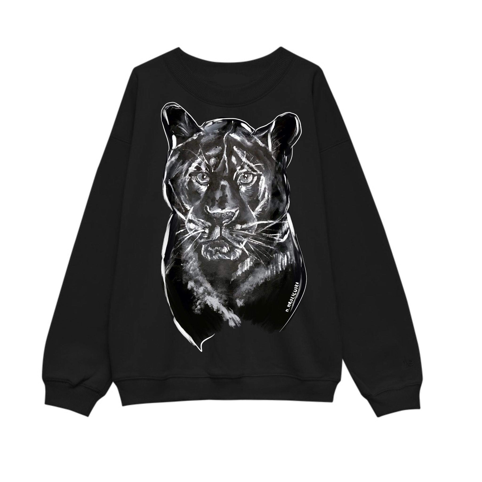 Bluza "Czarna pantera"-rozmiary