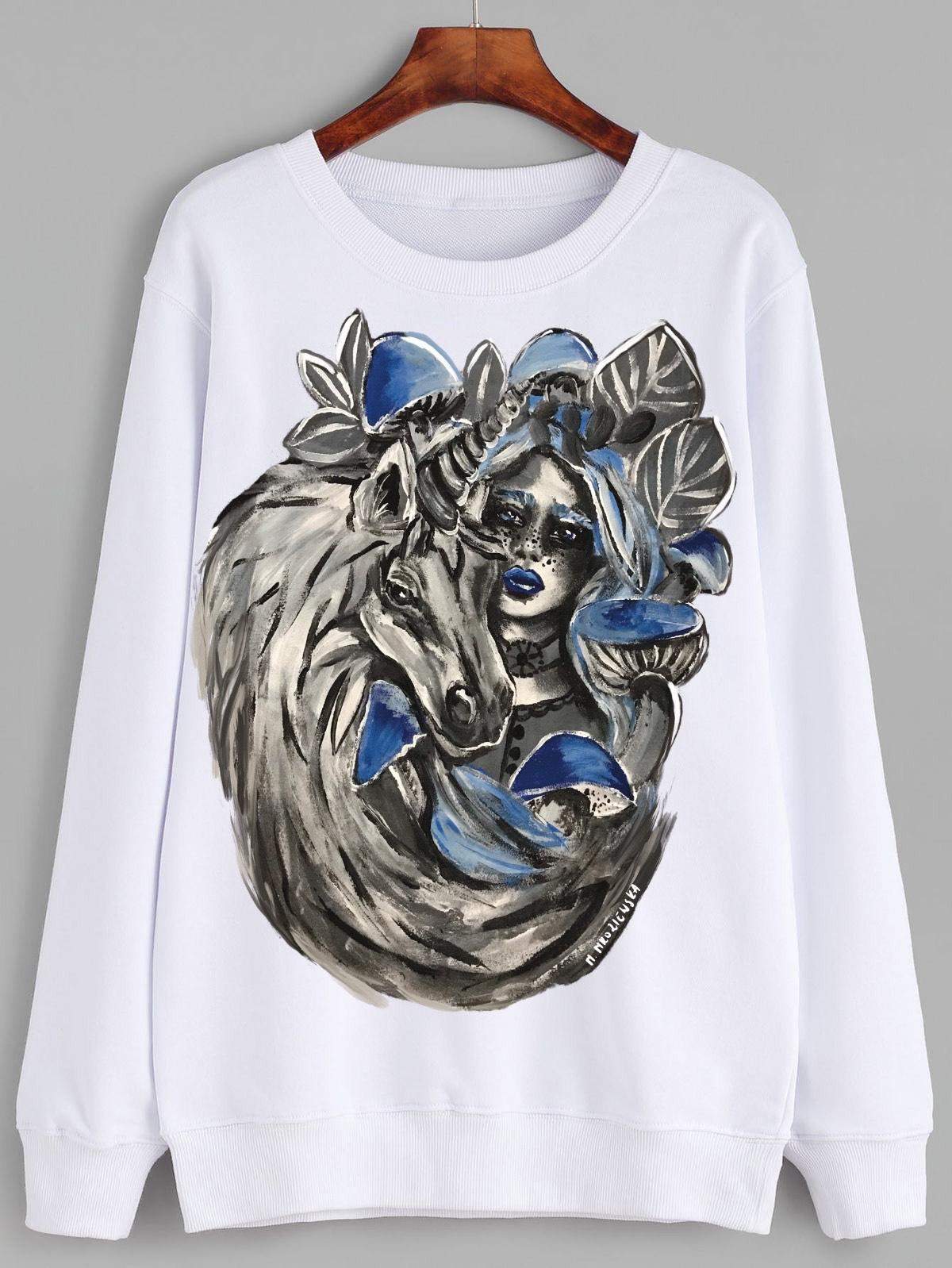 Bluza "Baśń o jednorożcu"-rozmiary 1