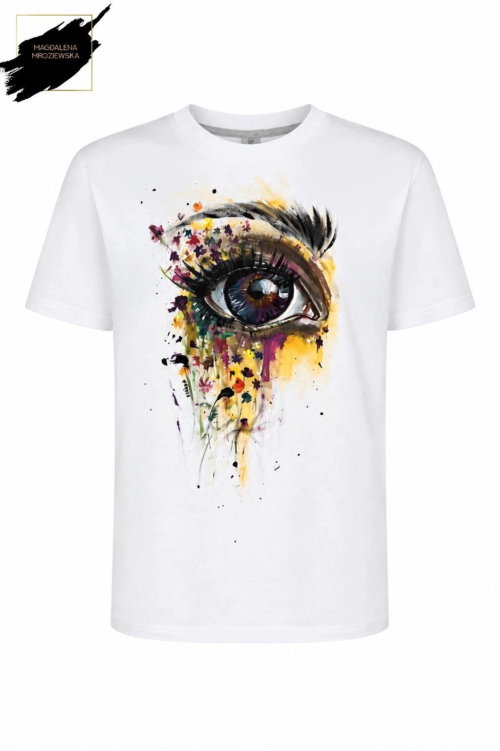 Koszulka oversize FLOWER EYE 0