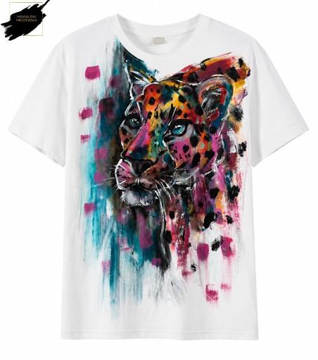 Koszulka oversize unisex RAINBOW PANTHER 1
