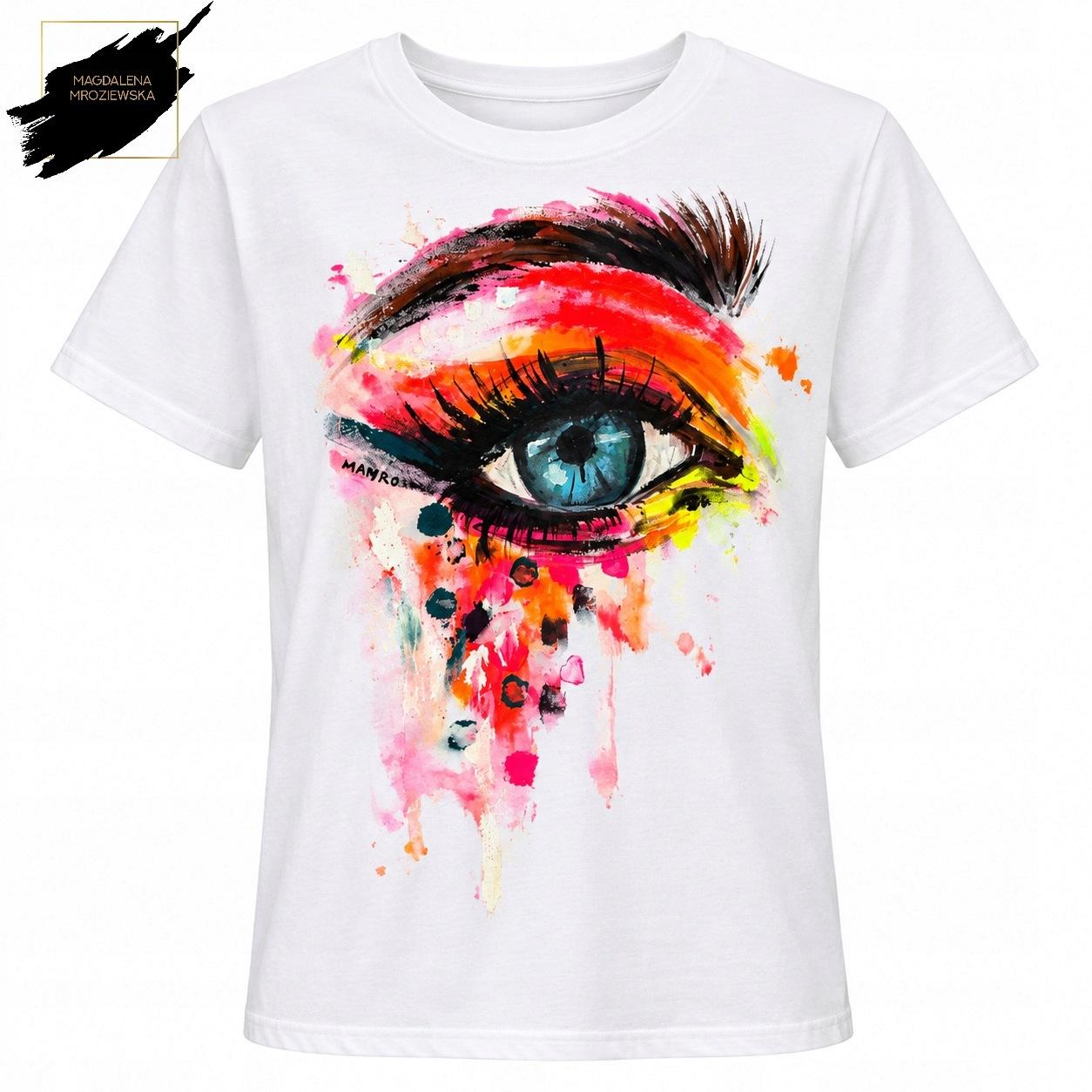 Koszulka oversize NEON EYE 0