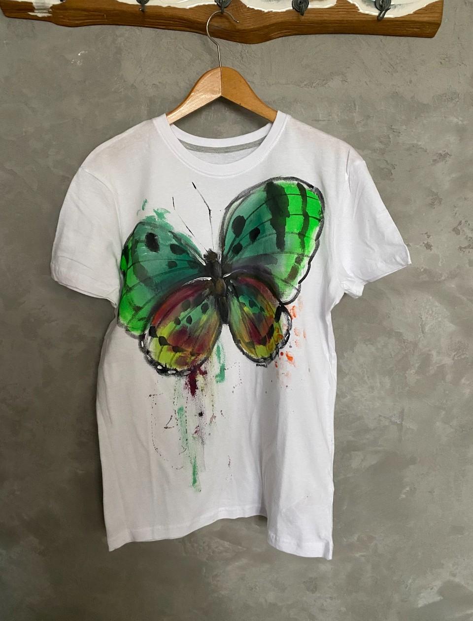Koszulka oversize CITRON BUTTERFLY 1