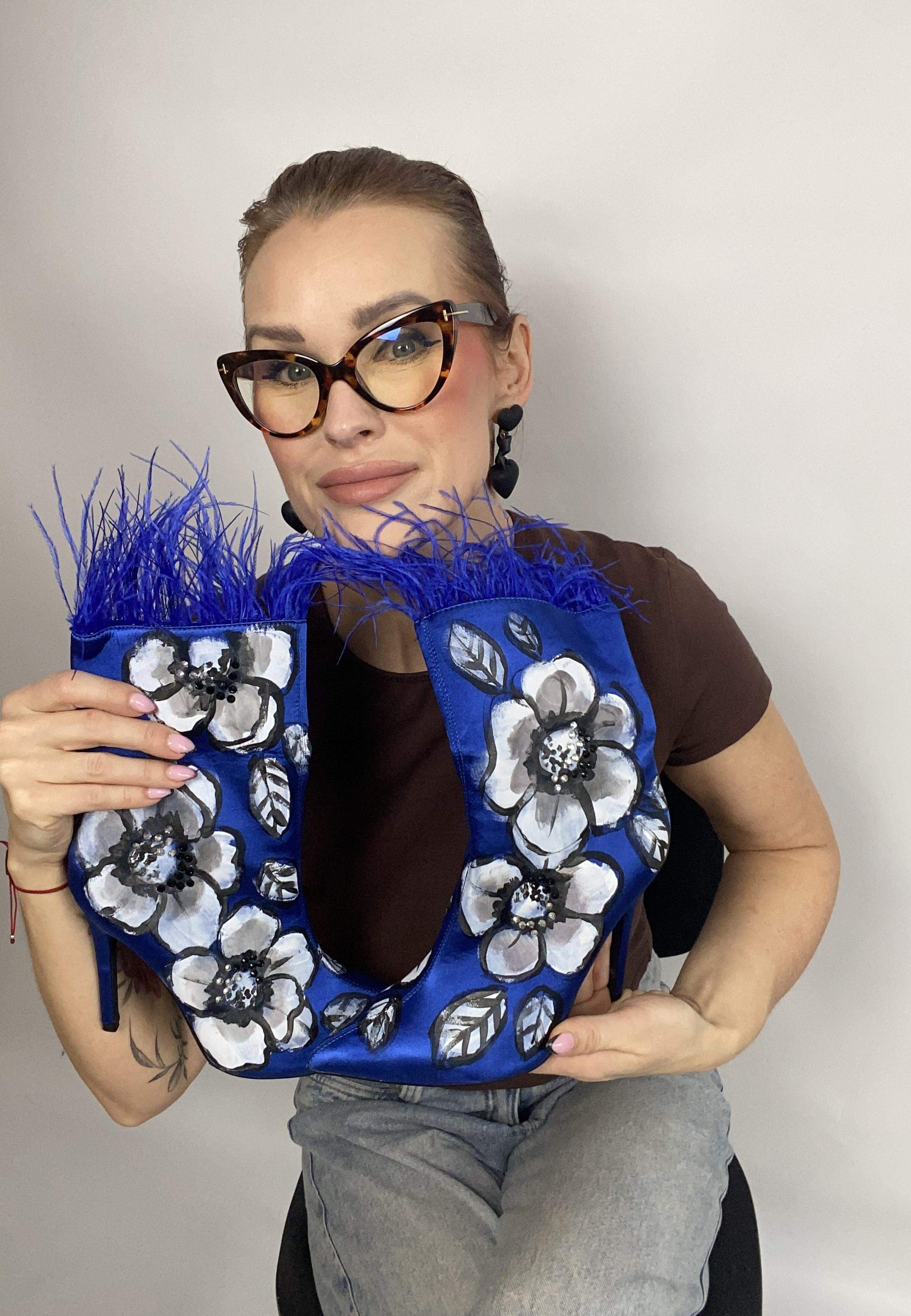 Ukwiecone botki 39 2