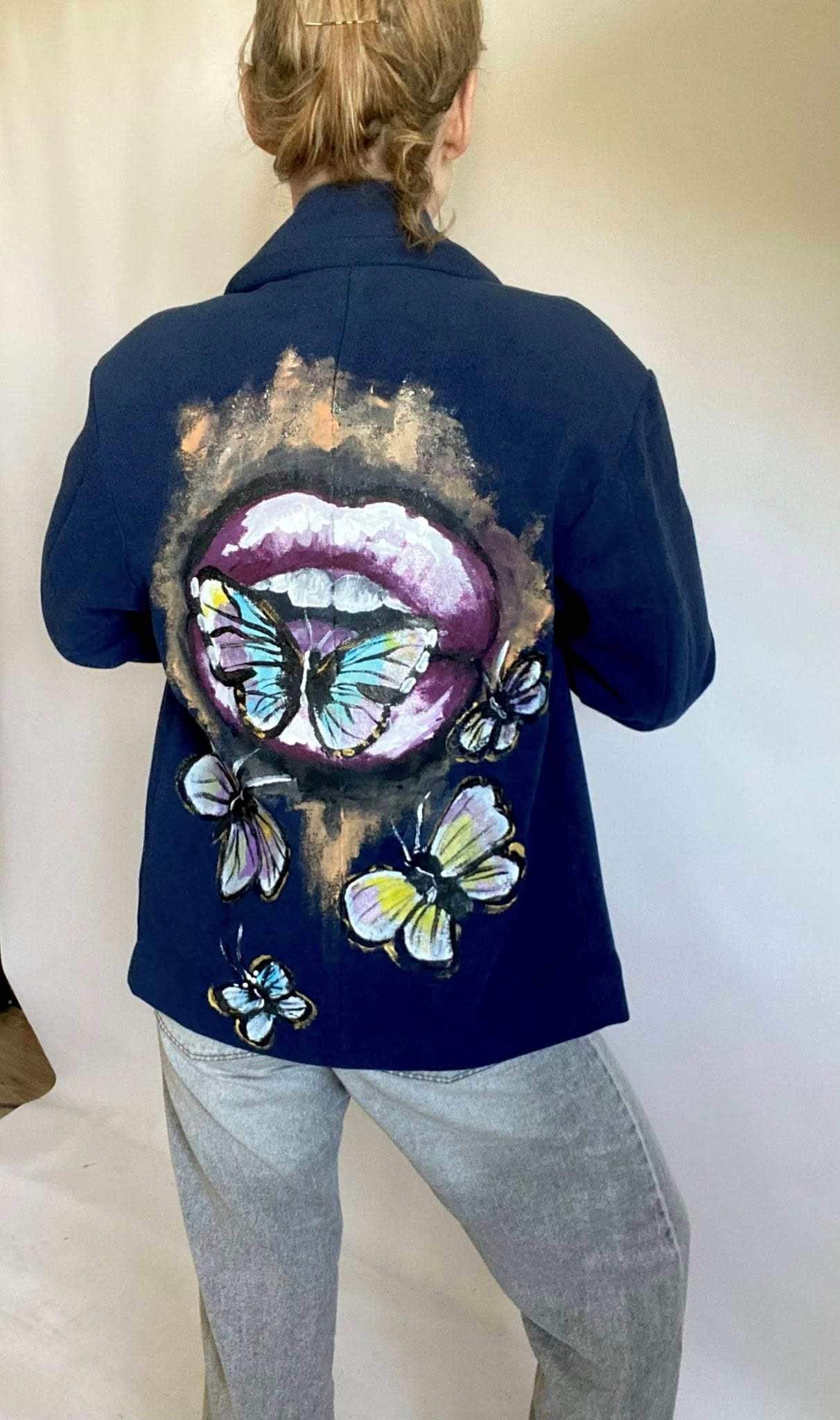 Krótki płaszcz Butterflies kiss