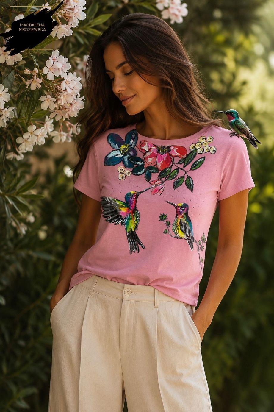 Bluzka " In the garden" r.S 1